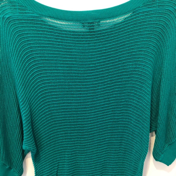 Express Green Sweater Sz Small - Picture 6 of 6